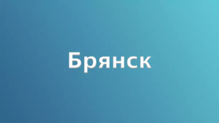 «Брянск – вехи истории»